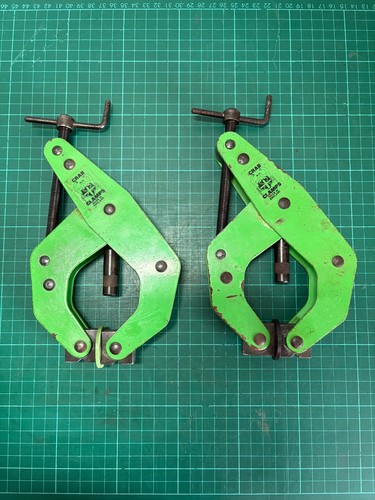 Vintage crab clamps for - 2x,