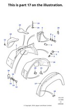 Land Rover Genuine Eyebrow