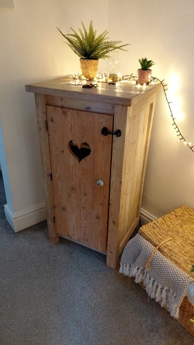 Rustic wooden cupboard - rustic,