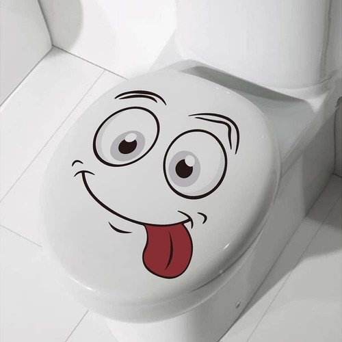 Toilet funny sticker - toilet,