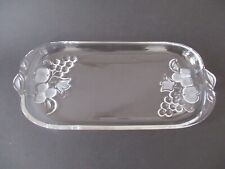 An Oblong Glass Serving Dish