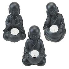 Buddha Set of 3 Solar Garden