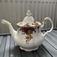 Royal albert china teapot - royal,