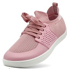 Women barefoot running - women's,