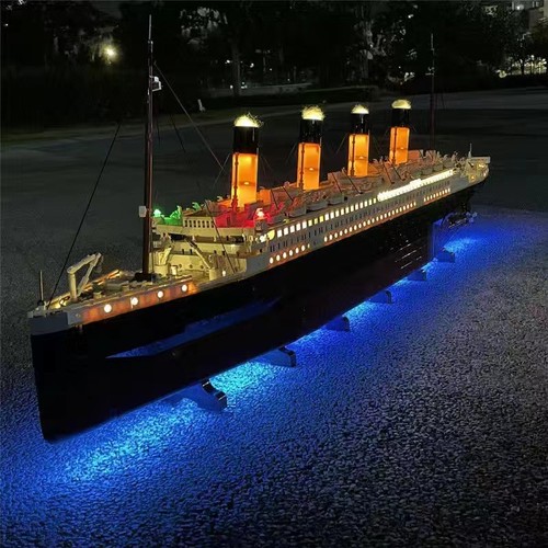 Titanic building block led - building,