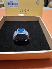 Mosanite Mens Diamond Ring 2.0