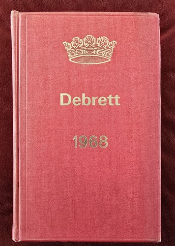 Vintage book debretts peerage - vintage,