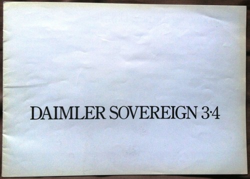 Daimler sovereign car - sovereign,