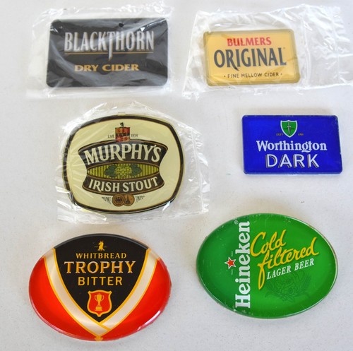 Six acrylic beer tap badge - six,