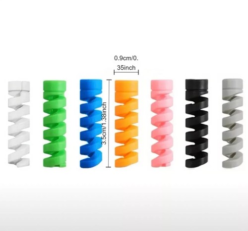Spiral cable protector wire - cable,