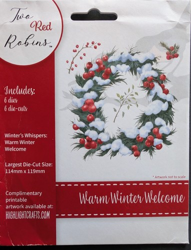 Two red robins warm winter - two,