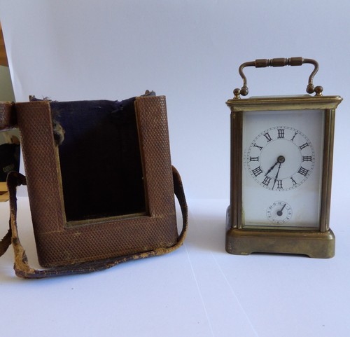 Vintage alarum brass carriage - alarum,