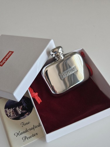 Supreme pewter mini flask - supreme,