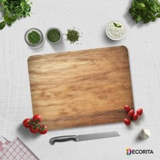 Glass Board Worktop Saver Kitchen Chopping Cutting Utensil Board Black 40x30cm