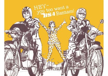 1960 bsa bantam 175cc - 1960's,
