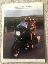 BMW Range Brochure 1992 K100 K75 Etc
