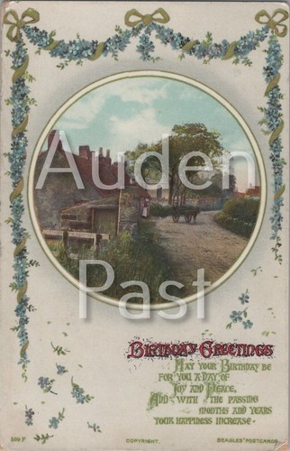 Birthday greetings cottage - birthday,