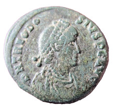 Theodosius I coin GLORIA