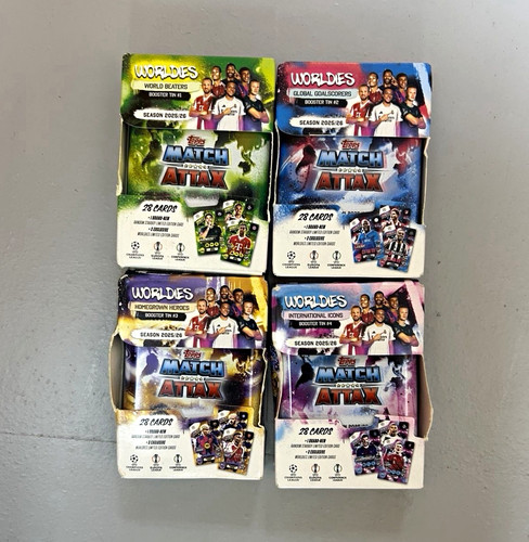 Topps match attax worldies - match,
