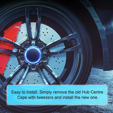 4Pcs Hub Centre Caps 60Mm