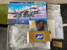 Tamiya 1/48 Grumman F-14D Tomcat + RARE EXTRAS - #61118 - *SEALED BAGS*