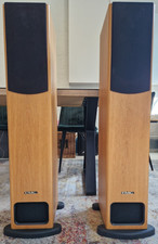 PMC FB1 Floorstanding Transmission Line Speakers, Light Oak finish (Pair)