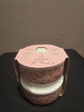 pink soup bowl with lids, 2 in
