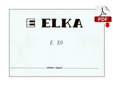 ELKA E19 Service Manual repair
