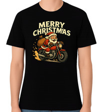 Santa Clause Motorbike Biker