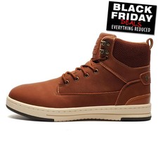 RRP £54.99 - Crosshatch Staiger Mens Boots Casual Designer Urban Fashion Hi-Tops