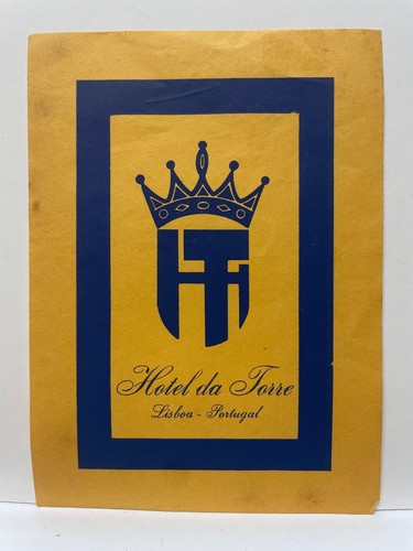 Hotel torre luggage label - torre,