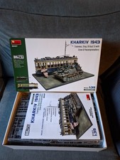 Miniart 1/35 Scale Kharkiv 1943 - Tram & Stug III Ausf.G Big Set .