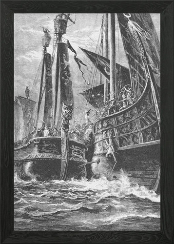 Crusaders saracens framed - vs,