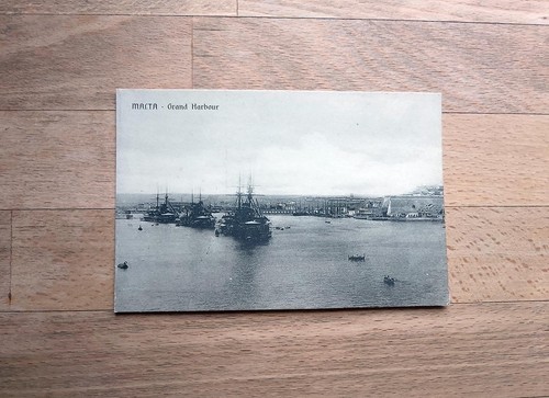 Circa 1910 postcard - , malta