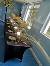 GOLD  CHAFING DISHES FOR HIRE