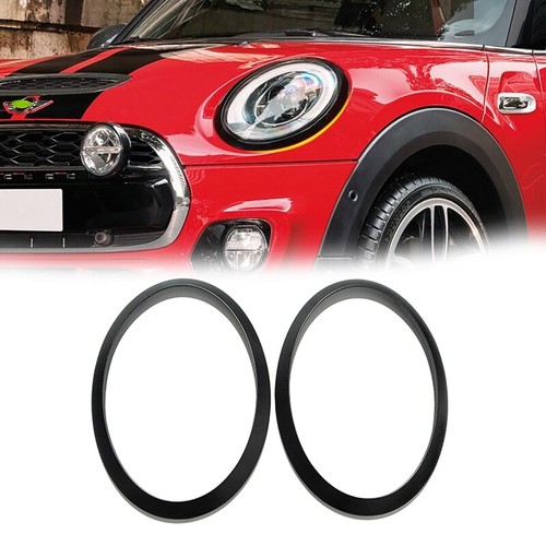 2pcs matte black headlight - 2pcs,