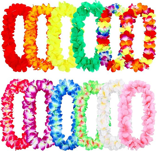 Pack hawaiian garland mens - 12,
