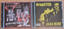 dragSTER - JOB LOT VG+ COND 2xCDs Here Come The Meat Robots 2010/Dead Punk