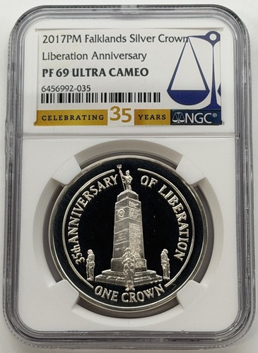 2017 falklands silver crown - 2017, uk