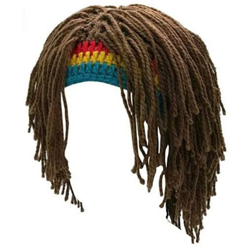 New jamaican knitted braid - new, wig