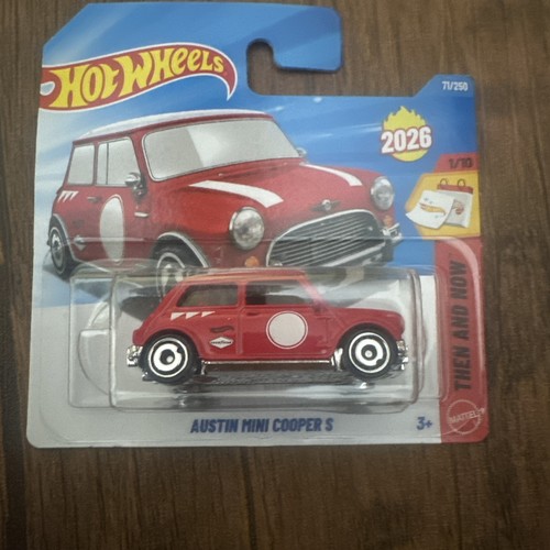Hot wheels austin mini - hot,
