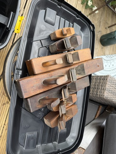 Joblot bundle antique wooden - joblot,