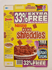 1993 Nabisco Cereal Shreddies Colour Changing Spooky Spoons Packet