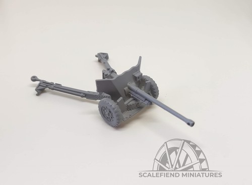 British 6 pounder - 1/72,