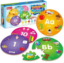 SYNARRY Wooden Number Alphabet