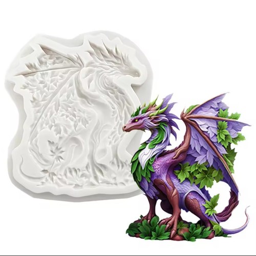 Silicone dragon figurine - figurine, with