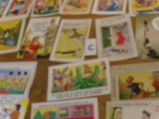 20 x vintage seaside postcards