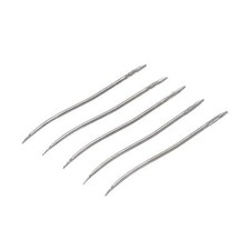 Canvas Leather Sewing Awl Bent Needle for Shoe Repairing 5Pcs