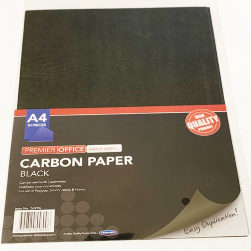Carbon paper black 10 - black, (10