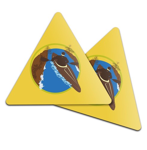 Triangle coaster canoe - triangle,